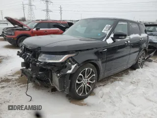 2018 Land Rover Range Rover Sport HSE Dynamic with VIN SALWV2SVXJA401561, listed as a Copart auction lot 42084185 with 37,254 mi miles and Salvage Title. Bid and sale history available at carsss.com. Image 1.