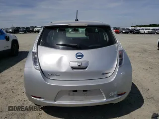 2015 Nissan LEAF SV with VIN 1N4AZ0CP1FC306530, listed as a Copart auction lot 49564793 with 76,528 mi miles. Bid and sale history available at carsss.com. Image 6.