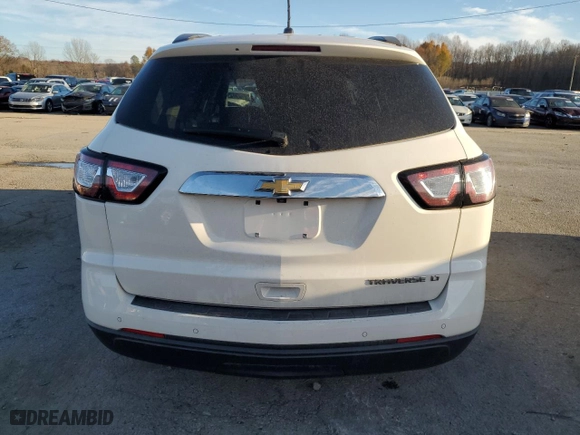 2015 Chevrolet Traverse LT with VIN 1GNKRGKD3FJ319894, listed as a Copart auction lot 82301834 with 115,400 mi miles and Salvage Title. Bid and sale history available at carsss.com. Image 6.