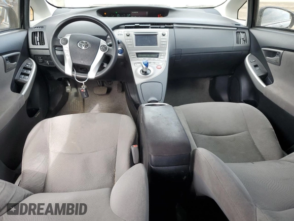 2014 Toyota Prius Four with VIN JTDKN3DU9E0378432, listed as a Copart auction lot 53583685 with 119,952 mi miles and Salvage Title. Bid and sale history available at carsss.com. Image 8.