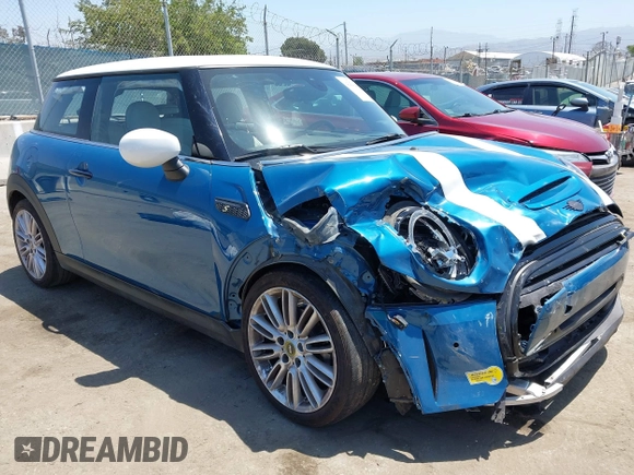 2023 MINI Hardtop Cooper SE with VIN WMW13DJ07P2S73739, listed as a IAAI auction lot 42542088 with 16,344 mi miles and . Bid and sale history available at DreamBid. Image 1.