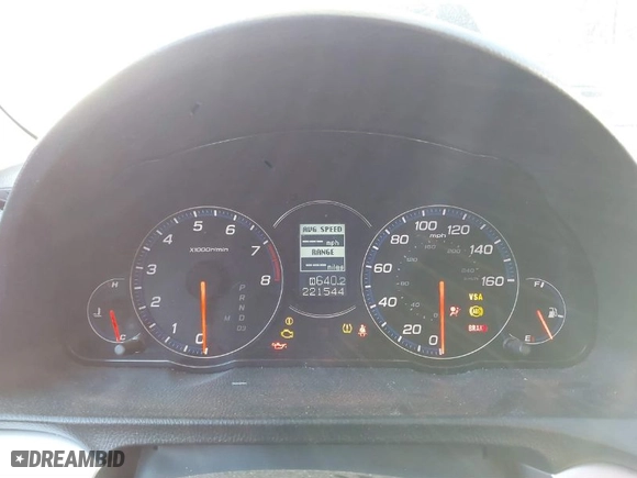2008 Acura TSX with VIN JH4CL96808C002538, listed as a IAAI auction lot 41533262 with 221544 miles. Bid and sale history available at carsss.com. Image 7.