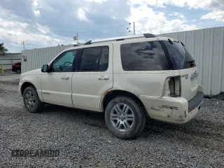 2007 Mercury Mountaineer Premier with VIN 4M2EU48E17UJ04785, listed as a Copart auction lot 61653585 with 146,980 mi miles and Salvage title. Bid and sale history available at DreamBid. Image 2.