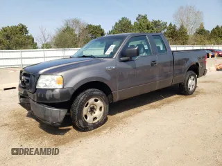 2007 Ford F-150 STX with VIN 1FTRX12W37FB04662, listed as a Copart auction lot 54192815 with 123,863 mi miles and Salvage title. Bid and sale history available at DreamBid. Image 1.