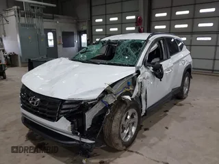 2024 Hyundai Tucson SEL with VIN KM8JB3DE5RU290727, listed as a IAAI auction lot 41722092 with 14,822 mi miles. Bid and sale history available at carsss.com. Image 6.