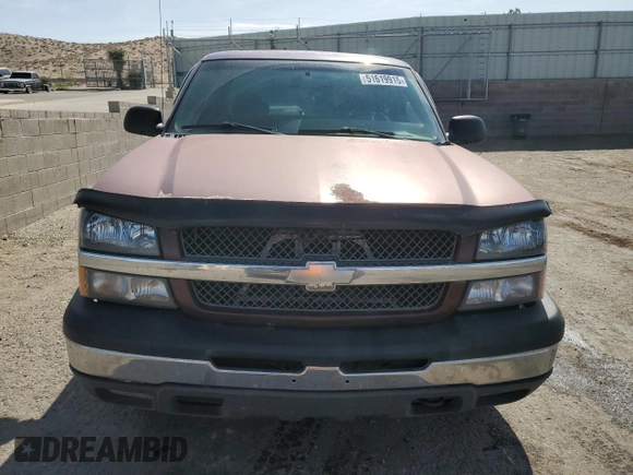 2003 Chevrolet Silverado 1500 LT with VIN 2GCEK19T431231883, listed as a Copart auction lot 51619915 with 272,343 mi miles and Salvage Title. Bid and sale history available at carsss.com. Image 5.