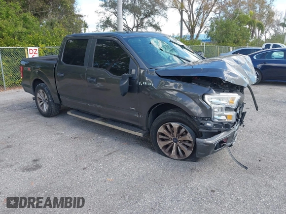 2017 Ford F-150 XL with VIN 1FTEW1CP7HKC83502, listed as a IAAI auction lot 41485951 with 117,373 mi miles and . Bid and sale history available at DreamBid. Image 1.