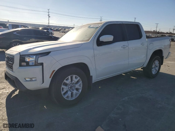 2022 Nissan Frontier S with VIN 1N6ED1EJ4NN681174, listed as a Copart auction lot 77231874 with 58,032 mi miles and Salvage Title. Bid and sale history available at carsss.com. Image 1.