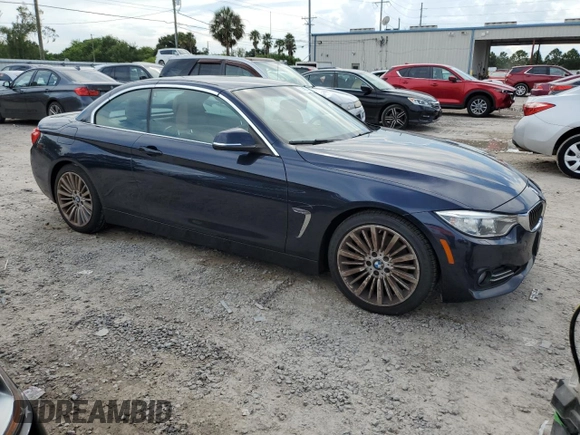 2014 BMW 4 Series 428i with VIN WBA3V7C53EP770882, listed as a Copart auction lot 71480514 with 42,427 mi miles and Non Repairable. Bid and sale history available at DreamBid. Image 4.