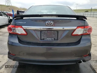 2013 Toyota Corolla L with VIN 5YFBU4EE3DP102722, listed as a Copart auction lot 54078845 with 90,450 mi miles and Salvage Title. Bid and sale history available at DreamBid. Image 6.