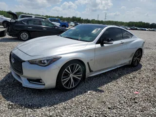 2017 Infiniti Q60 Sport with VIN JN1EV7EK7HM363168, listed as a Copart auction lot 54849725 with 91,528 mi miles and Salvage Title. Bid and sale history available at carsss.com. Image 1.