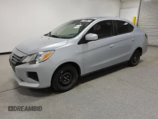 2023 Mitsubishi Mirage G4 ES with VIN ML32FUFJ4PHF02333, listed as a Copart auction lot 50814795 with 27,429 mi miles and Clean Title. Bid and sale history available at carsss.com. Image 1.