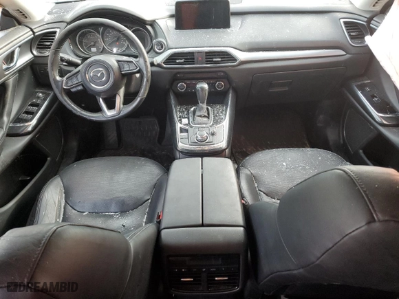 2016 Mazda CX-9 Touring with VIN JM3TCBCY8G0121006, listed as a Copart auction lot 41495985 with 0 mi miles and Salvage Title. Bid and sale history available at carsss.com. Image 8.