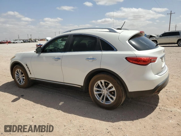 2010 Infiniti FX with VIN JN8AS1MU7AM801086, listed as a Copart auction lot 51745085 with 105,162 mi miles and Clean title. Bid and sale history available at DreamBid. Image 2.