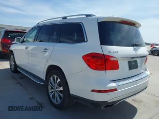 2016 Mercedes-Benz GL with VIN 4JGDF6EE4GA712535, listed as a IAAI auction lot 41822698 with 143,208 mi miles. Bid and sale history available at carsss.com. Image 3.