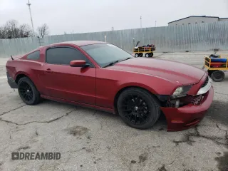 2014 Ford Mustang V6 with VIN 1ZVBP8AM1E5201367, listed as a Copart auction lot 51088215 with 153,209 mi miles and Salvage Title. Bid and sale history available at carsss.com. Image 4.