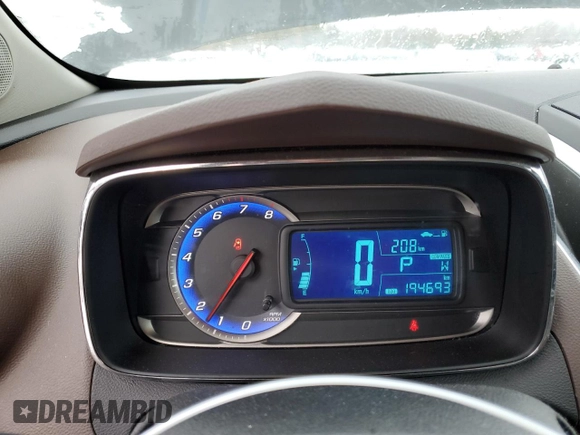 2015 Chevrolet Trax LTZ with VIN 3GNCJTSB2FL157588, listed as a Copart auction lot 50223065 with 194,693 mi miles and Clean Title. Bid and sale history available at carsss.com. Image 9.