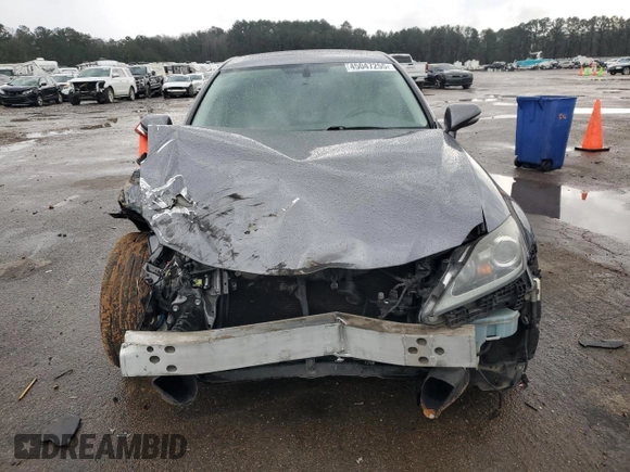 2012 Lexus IS 250 with VIN JTHCF5C22C5059787, listed as a Copart auction lot 45047255 with 190,001 mi miles and Salvage Title. Bid and sale history available at DreamBid. Image 5.