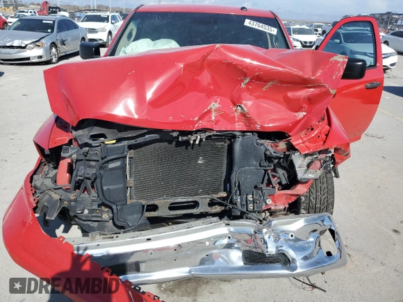 2014 Ram 1500 Express with VIN 3C6JR6AT3EG135201, listed as a Copart auction lot 43764535 with 78,960 mi miles and Salvage title. Bid and sale history available at DreamBid. Image 12.