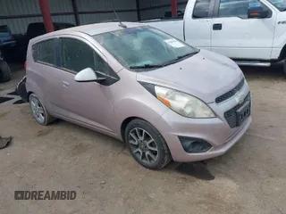 2013 Chevrolet Spark LT with VIN KL8CD6S91DC580842, listed as a IAAI auction lot 41883460 with 117,015 mi miles. Bid and sale history available at carsss.com. Image 1.