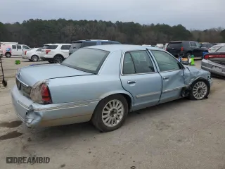 2009 Mercury Grand Marquis LS with VIN 2MEHM75V29X634556, listed as a Copart auction lot 48925725 with 91,643 mi miles and Salvage Title. Bid and sale history available at carsss.com. Image 3.