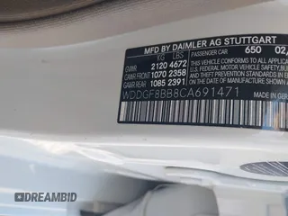 2012 Mercedes-Benz C 300 Sport с VIN WDDGF8BB8CA691471, выставлен на аукционе IAAI как лот 42621659 с пробегом 96 945 миль миль и . История ставок и продаж доступна на DreamBid. Изображение 9.