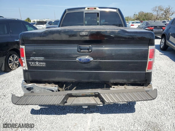 2011 Ford F-150 XLT with VIN 1FTFW1CT9BKE07259, listed as a Copart auction lot 45360835 with 283,764 mi miles and Salvage Title. Bid and sale history available at carsss.com. Image 6.