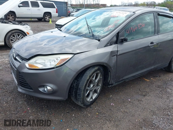 2014 Ford Focus SE with VIN 1FADP3K28EL337377, listed as a IAAI auction lot 41962856 with 137,906 mi miles. Bid and sale history available at carsss.com. Image 6.