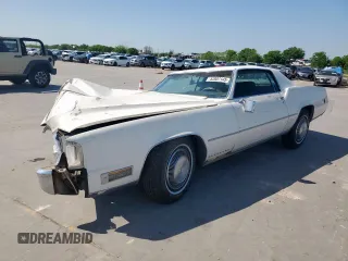 1970 Cadillac Eldorado z VIN H0257914, wystawiony jako Copart lot #52807145 z przebiegiem 46 277 mil mil oraz Szkoda całkowita • Salvage title. Historia ofert i sprzedaży dostępna na DreamBid. Obrazek 1.