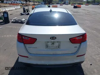 2015 Kia Optima LX with VIN KNAGM4A72F5616233, listed as a IAAI auction lot 41824232 with 163,006 mi miles. Bid and sale history available at carsss.com. Image 16.