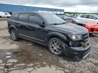 2016 Dodge Journey R/T z VIN 3C4PDCEG5GT174038, wystawiony jako Copart lot #58149085 z przebiegiem 90 721 mil mil oraz Szkoda całkowita • Salvage title. Historia ofert i sprzedaży dostępna na DreamBid. Obrazek 4.