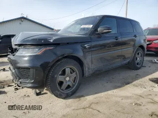 2018 Land Rover Range Rover Sport HSE with VIN SALWR2RV2JA191693, listed as a Copart auction lot 42331355 with 100,487 mi miles and Salvage Title. Bid and sale history available at carsss.com. Image 1.