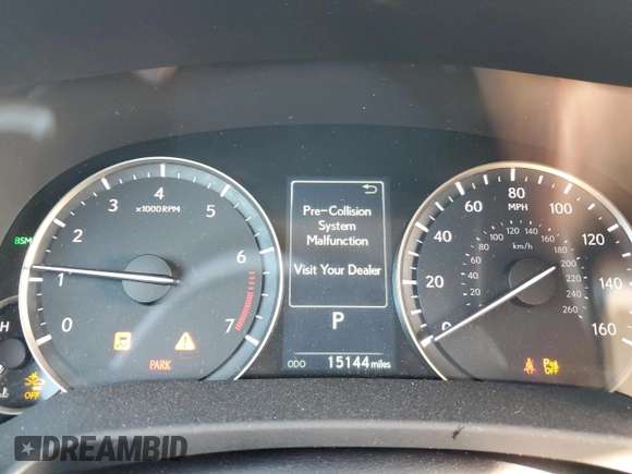 2020 Lexus RX with VIN 2T2HZMDA3LC257968, listed as a Copart auction lot 42716163 with 15,144 mi miles. Bid and sale history available at carsss.com. Image 9.