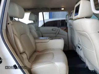 2012 Infiniti QX56 7-passenger with VIN JN8AZ2NF3C9519101, listed as a Copart auction lot 53105715 with 114,204 mi miles and Salvage Title. Bid and sale history available at DreamBid. Image 11.