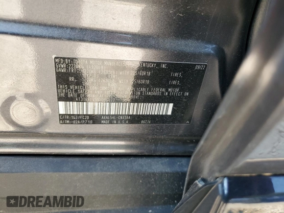 2022 Toyota RAV4 Hybrid SE with VIN 4T3T6RFV9NU096622, listed as a Copart auction lot 62356785 with 23,290 mi miles and Salvage title. Bid and sale history available at DreamBid. Image 12.