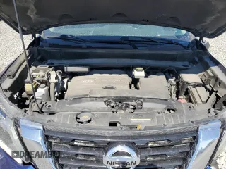 2019 Nissan Pathfinder S with VIN 5N1DR2MM6KC592579, listed as a Copart auction lot 63622475 with 150,248 mi miles and Salvage title. Bid and sale history available at DreamBid. Image 12.