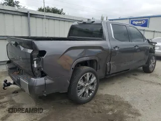 2023 Toyota Tundra Capstone Hybrid with VIN 5TFVC5DBXPX028881, listed as a Copart auction lot 80079964 with 12,565 mi miles and Salvage title. Bid and sale history available at DreamBid. Image 3.