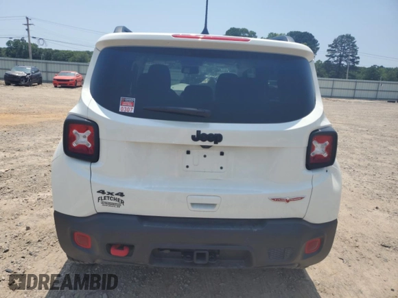 2023 Jeep Renegade Trailhawk z VIN ZACNJDC11PPP72877, wystawiony jako Copart lot #58236425 z przebiegiem 4 224 mil mil oraz Szkoda całkowita • Salvage title. Historia ofert i sprzedaży dostępna na DreamBid. Obrazek 6.