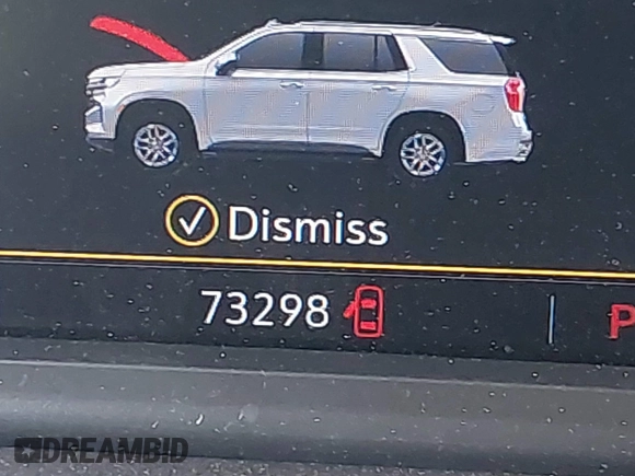 2023 Chevrolet Tahoe LS z VIN 1GNSCMKD9PR282840, wystawiony jako IAAI lot #41904280 z przebiegiem 73 298 mil mil oraz . Historia ofert i sprzedaży dostępna na DreamBid. Obrazek 14.