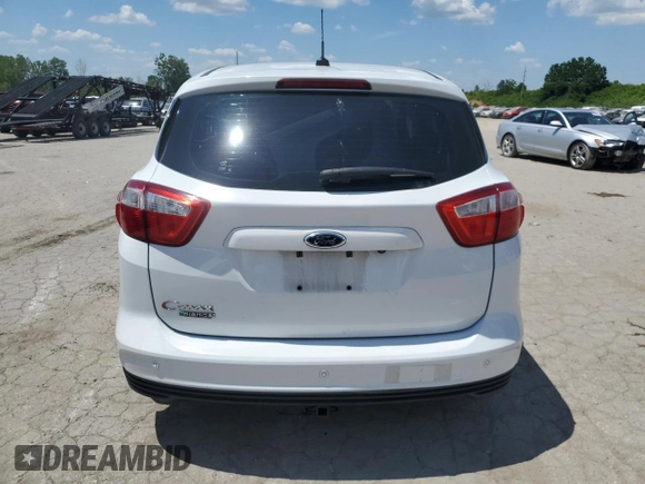 2014 Ford C-Max Energi SEL with VIN 1FADP5CU0EL508828, listed as a Copart auction lot 58329254 with 101,871 mi miles and Salvage Title. Bid and sale history available at carsss.com. Image 6.