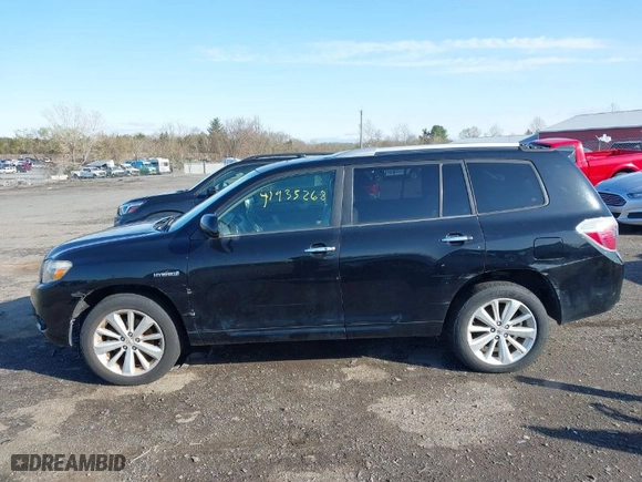 2009 Toyota Highlander Hybrid Limited with VIN JTEEW44A692025996, listed as a IAAI auction lot 41935268 with 264,071 mi miles. Bid and sale history available at carsss.com. Image 14.