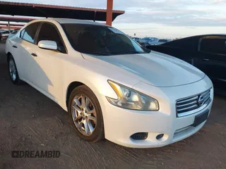 2013 Nissan Maxima SV with VIN 1N4AA5AP8DC829757, listed as a IAAI auction lot 41553742 with 156,356 mi miles and . Bid and sale history available at DreamBid. Image 1.