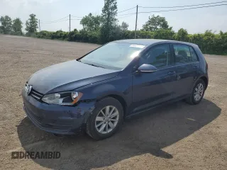 2015 Volkswagen Golf TSI SEL with VIN 3VW217AU0FM025869, listed as a Copart auction lot 59389285 with 108,220 mi miles and Salvage title. Bid and sale history available at DreamBid. Image 1.