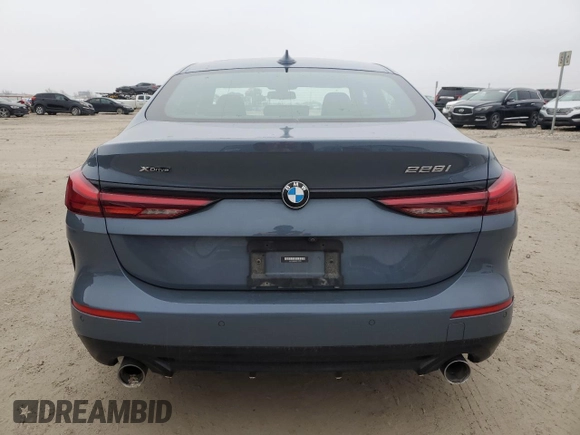 2021 BMW 2 Series 228i xDrive with VIN WBA73AK09M7H13999, listed as a Copart auction lot 39477774 with 40,076 mi miles. Bid and sale history available at carsss.com. Image 6.
