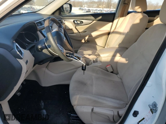2016 Nissan Rogue SV with VIN KNMAT2MV1GP668064, listed as a Copart auction lot 48707235 with 130,599 mi miles and Salvage Title. Bid and sale history available at carsss.com. Image 7.