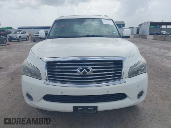 2014 Infiniti QX80 with VIN JN8AZ2NF4E9552823, listed as a IAAI auction lot 42639923 with 176,732 mi miles and . Bid and sale history available at DreamBid. Image 12.