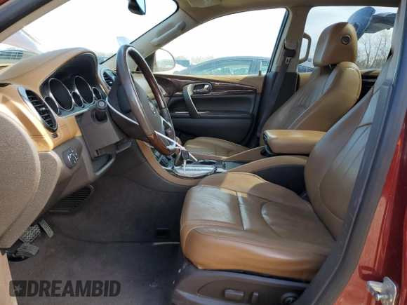 2015 Buick Enclave Leather with VIN 5GAKVBKD0FJ306335, listed as a Copart auction lot 50154635 with 138,239 mi miles and Salvage Title. Bid and sale history available at carsss.com. Image 7.