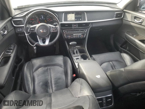 2020 Kia Optima EX Premium with VIN 5XXGU4L14LG424377, listed as a Copart auction lot 44209735 with 45,403 mi miles and Salvage Title. Bid and sale history available at carsss.com. Image 8.
