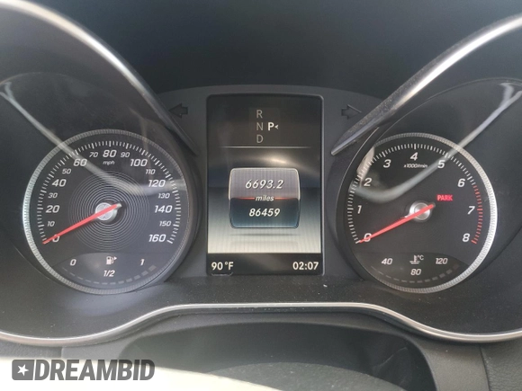 2016 Mercedes-Benz C 300 z VIN 55SWF4JB0GU162608, wystawiony jako Copart lot #57307745 z przebiegiem 86 459 mil mil oraz Szkoda całkowita • Salvage title. Historia ofert i sprzedaży dostępna na DreamBid. Obrazek 9.