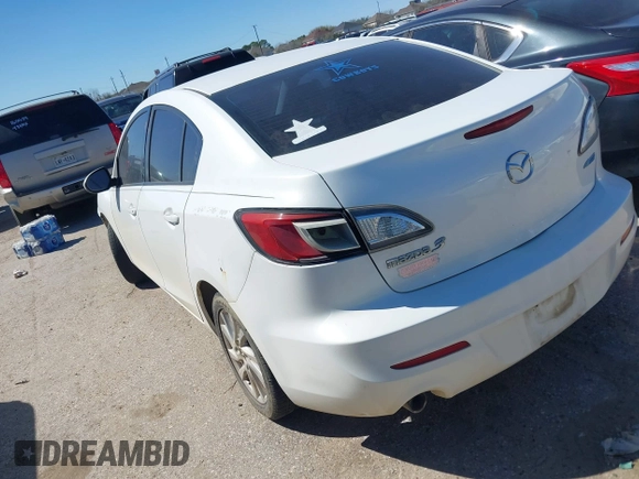 2012 Mazda 3 i Grand Touring with VIN JM1BL1W73C1616137, listed as a IAAI auction lot 41725937 with 208,880 mi miles and . Bid and sale history available at carsss.com. Image 3.